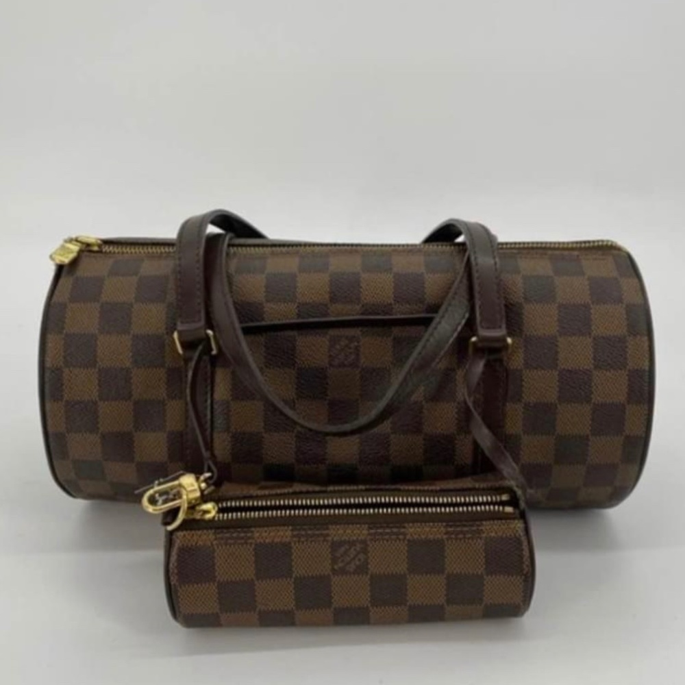 LV  damier papillon with a baby